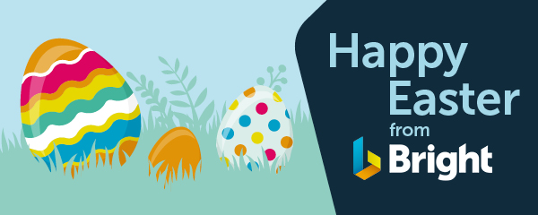Happy easter banner