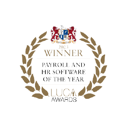 LUCA award logo award for payroll software